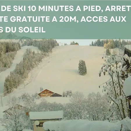 Les 4 Saisons - Ski, Parking Et Jardin