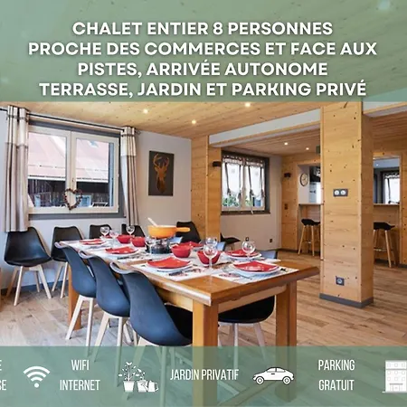 Les 4 Saisons - Ski, Parking Et Jardin